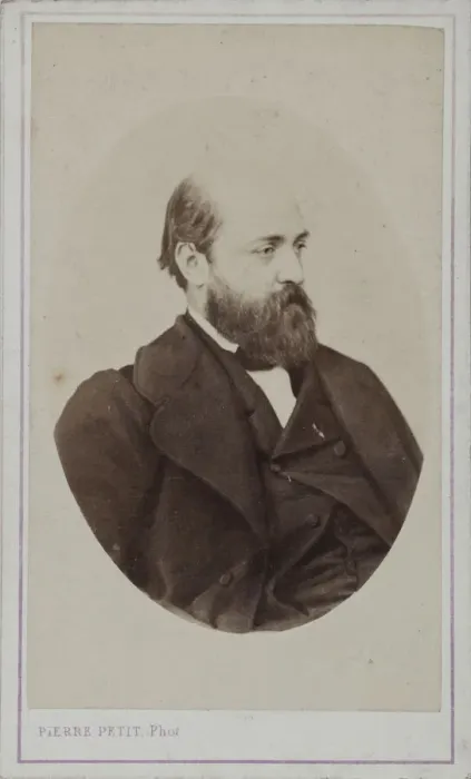 Framed Print : Portrait of Henri Murger (1822-1861), 1861. Creator: Petit, Pierre (1598-1677) Framed Print : Portrait of Henri Murger (1822-1861), 1861. Creator: Petit, Pierre (1598-1677)