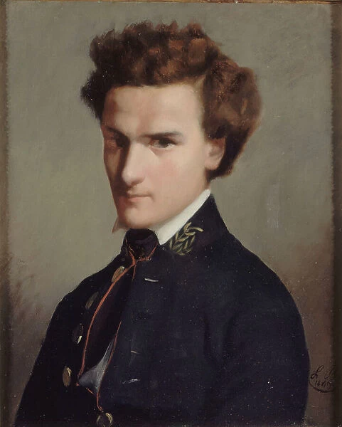Portrait of Henri Rochefort (1830-1913), 1849. Creator: Anonymous