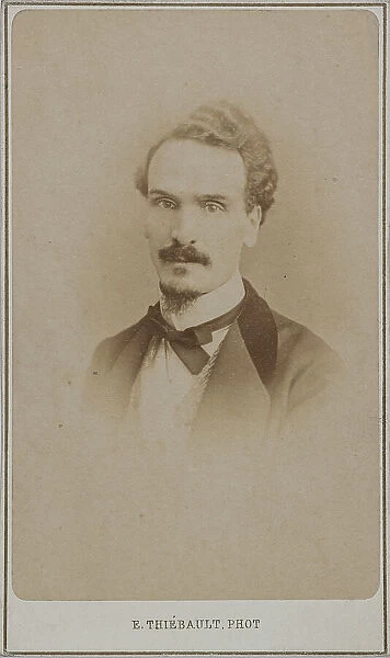 Portrait of Henri Rochefort (1830-1913). Creator: Thiébault, Eugène (1826-1880)