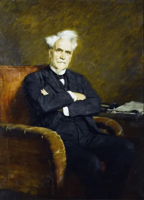 Framed Print : Portrait of Henri Rochefort (1830-1913), c. 1908. Creator: Baschet Framed Print : Portrait of Henri Rochefort (1830-1913), c. 1908. Creator: Baschet