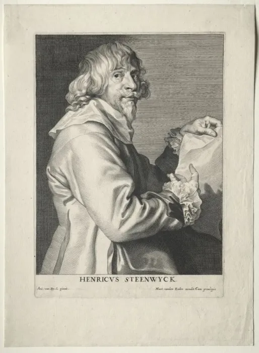 Framed Print : Portrait of Henri van Steenwyck. Creator: Paulus Pontius (Flemish, 1603-1658) Framed Print : Portrait of Henri van Steenwyck. Creator: Paulus Pontius (Flemish, 1603-1658)