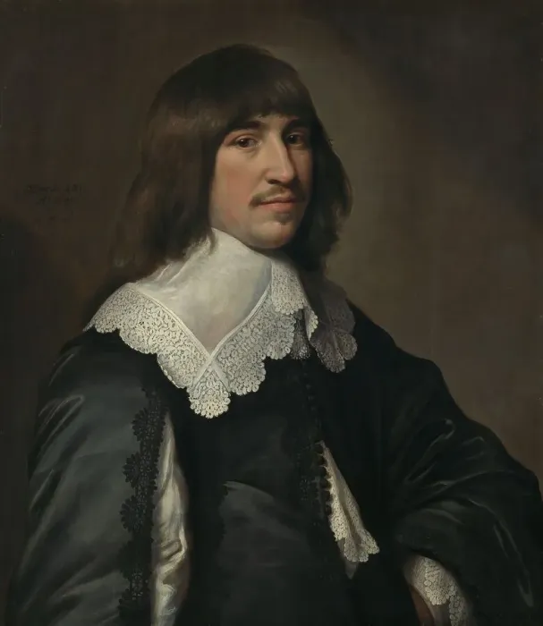 Framed Print : Portrait of Henrick Hooft, 1640. Creator: Michiel van Mierevelt Framed Print : Portrait of Henrick Hooft, 1640. Creator: Michiel van Mierevelt