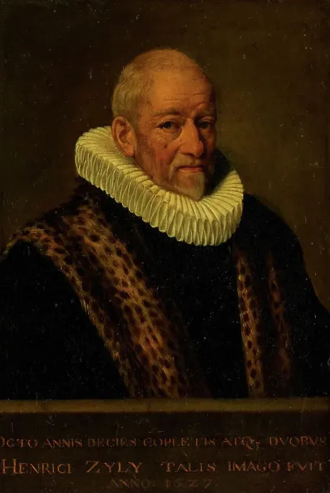 Framed Print : Portrait of Henricus van Zijl (1545-1627), 1627. Creator: Nicolaes Van Borculo Framed Print : Portrait of Henricus van Zijl (1545-1627), 1627. Creator: Nicolaes Van Borculo