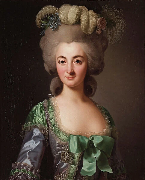 Portrait of Henriette Agathe Rose Foâche (1754-1812), née de Mondion, 1780. Creator: Roslin, Alexander (1718-1793)