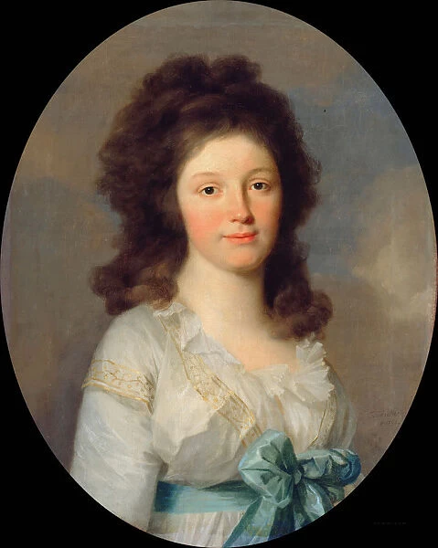 Portrait of Henriette Grafin von Egloffstein (1773-1864), 1795. Creator: Tischbein
