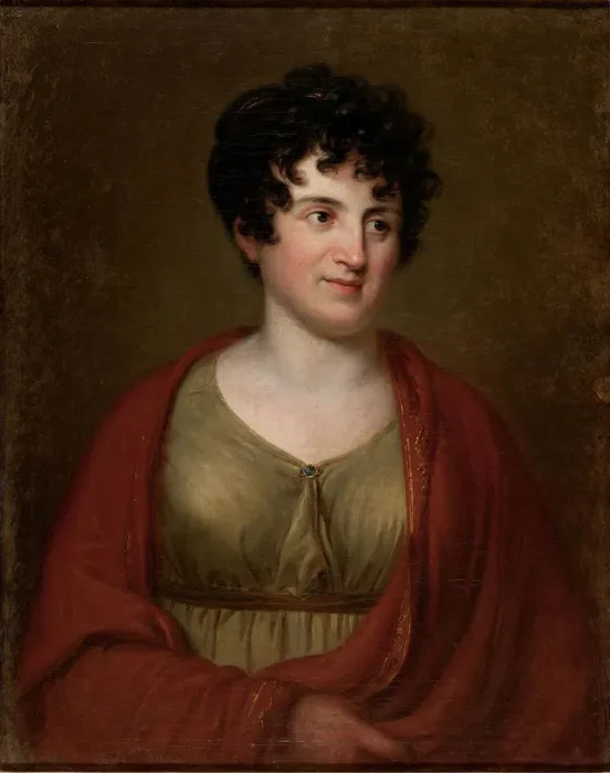 Framed Print : Portrait of Henriette Herz, nee De Lemos (1764-1847), 1802 Framed Print : Portrait of Henriette Herz, nee De Lemos (1764-1847), 1802