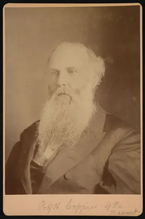 Framed Print : Portrait of Henry Coppee'(1821-1895), 1875. Creator: Unknown Framed Print : Portrait of Henry Coppee'(1821-1895), 1875. Creator: Unknown
