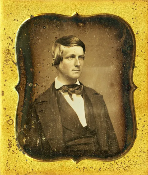Framed Print : Portrait of Henry David Thoreau (1817-1862), 1847 Framed Print : Portrait of Henry David Thoreau (1817-1862), 1847