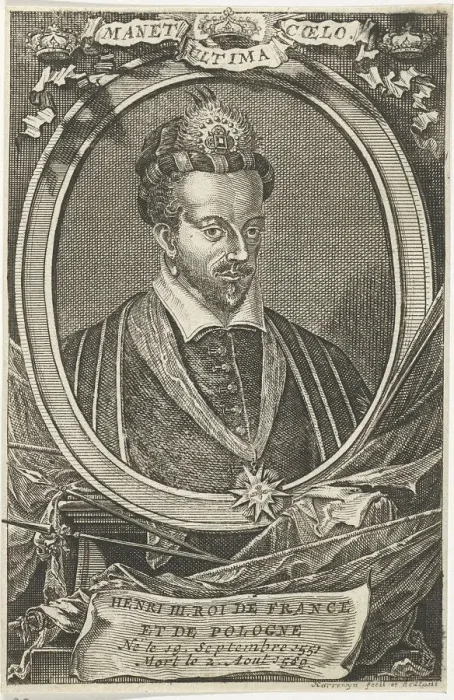Framed Print : Portrait of Henry III of France, King of Poland and Grand Duke of Lithuania. Artist: Harrewijn, Jacobus (1649-1712) Framed Print : Portrait of Henry III of France, King of Poland and Grand Duke of Lithuania. Artist: Harrewijn, Jacobus (1649-1712)