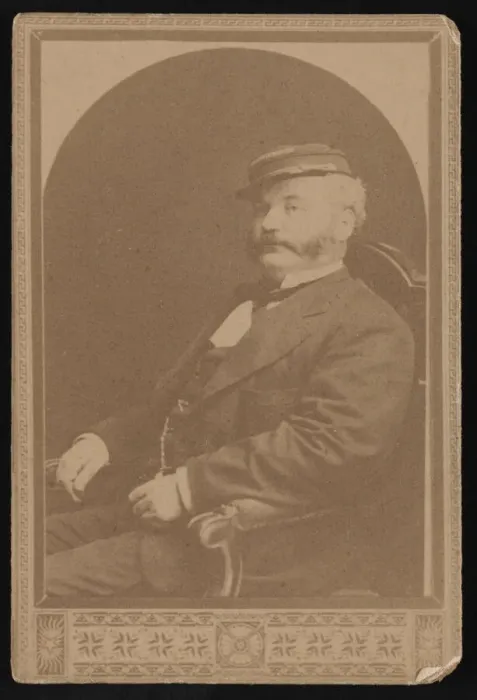 Framed Print : Portrait of Henry Joseph Horan (1838-1896), Before 1896. Creator: Frank J Walsh Framed Print : Portrait of Henry Joseph Horan (1838-1896), Before 1896. Creator: Frank J Walsh
