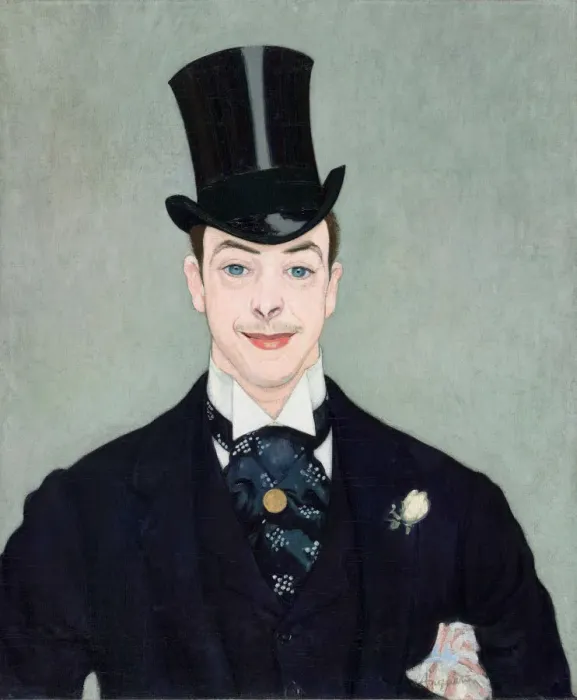 Framed Print : Portrait of Henry Samary (1865-1902), c. 1890 Framed Print : Portrait of Henry Samary (1865-1902), c. 1890