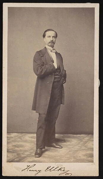 Portrait of Henry Ulke (1821-1910), Circa 1860s  /  1870s. Creator: Unknown