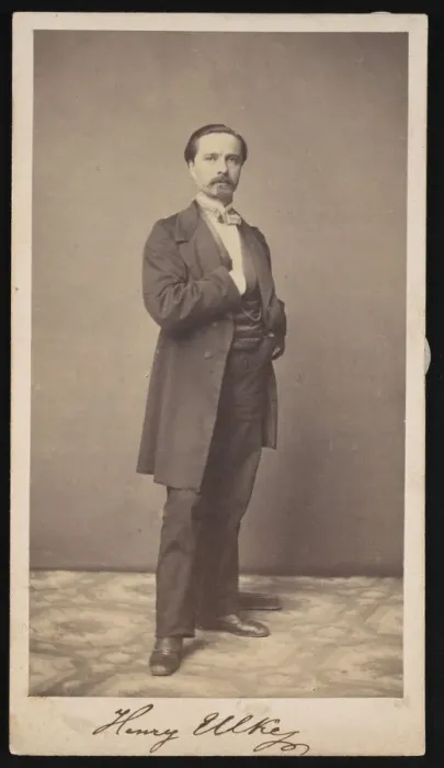 Framed Print : Portrait of Henry Ulke (1821-1910), Circa 1860s / 1870s. Creator: Unknown Framed Print : Portrait of Henry Ulke (1821-1910), Circa 1860s / 1870s. Creator: Unknown