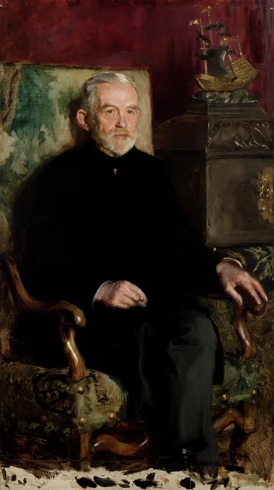 Framed Print : Portrait of Henryk Schwarz, c1910. Creator: Teodor Axentowicz Framed Print : Portrait of Henryk Schwarz, c1910. Creator: Teodor Axentowicz