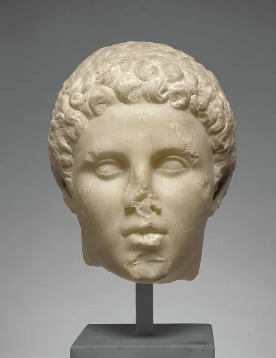 Framed Print : Portrait of Hephaistion, about 320 BC. Creator: Unknown Framed Print : Portrait of Hephaistion, about 320 BC. Creator: Unknown