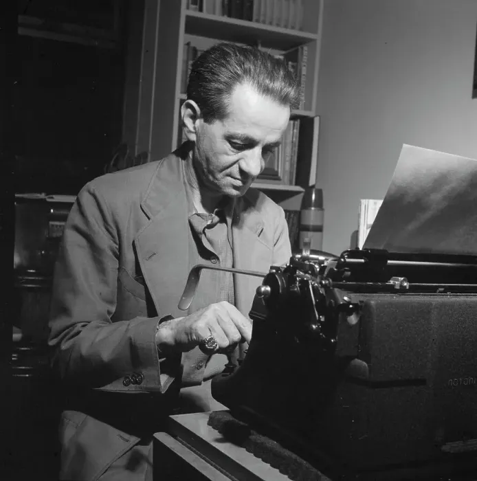 Framed Print : Portrait of Herman Rosenberg, 1938. Creator: William Paul Gottlieb Framed Print : Portrait of Herman Rosenberg, 1938. Creator: William Paul Gottlieb