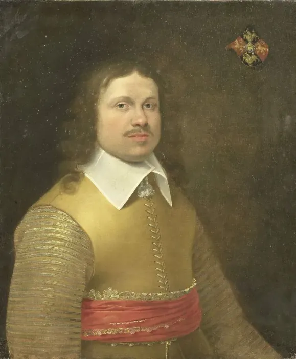 Framed Print : Portrait of Herman van der Hem van Nederstein (died 1671), 1645. Creator: Monogrammist IVA Framed Print : Portrait of Herman van der Hem van Nederstein (died 1671), 1645. Creator: Monogrammist IVA