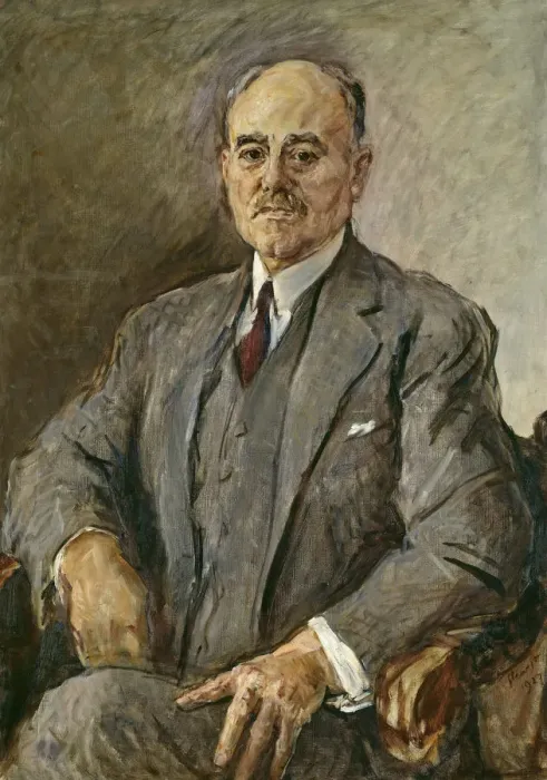 Framed Print : Portrait of Hermann Sudermann (1857-1928), 1927. Creator: Slevogt, Max (1868-1932) Framed Print : Portrait of Hermann Sudermann (1857-1928), 1927. Creator: Slevogt, Max (1868-1932)