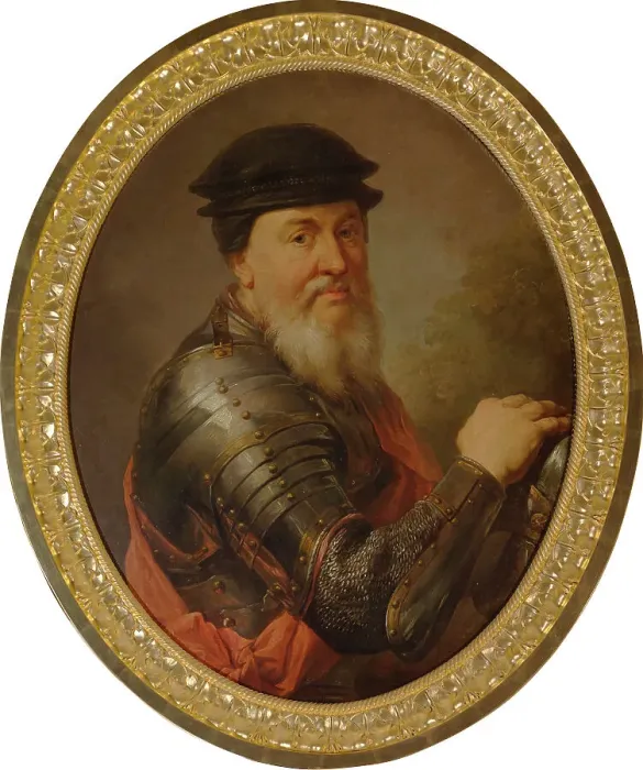 Framed Print : Portrait of Hetman Jan Amor Tarnowski (1488-1561), 1768-1771. Creator: Bacciarelli, Marcello (1731-1818) Framed Print : Portrait of Hetman Jan Amor Tarnowski (1488-1561), 1768-1771. Creator: Bacciarelli, Marcello (1731-1818)