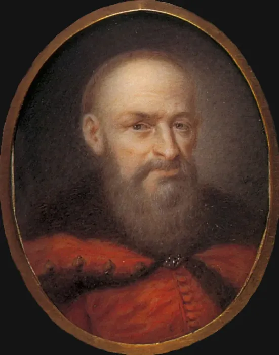 Framed Print : Portrait of Hetman Stefan Czarniecki (1599-1665), c. 1798. Artist: Lesseur, Wincenty de (1745-1813) Framed Print : Portrait of Hetman Stefan Czarniecki (1599-1665), c. 1798. Artist: Lesseur, Wincenty de (1745-1813)