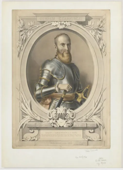Framed Print : Portrait of Hetman Stefan Czarniecki (1599-1665), 1856 Framed Print : Portrait of Hetman Stefan Czarniecki (1599-1665), 1856