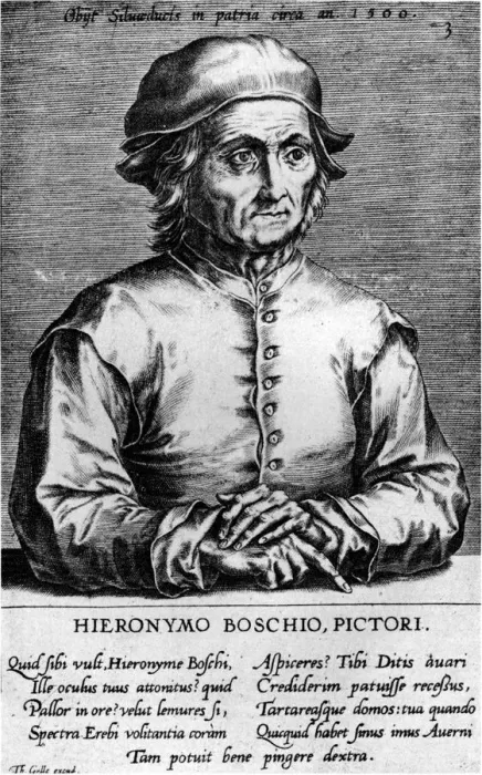 Framed Print : Portrait of Hieronymus Bosch, 1570s Framed Print : Portrait of Hieronymus Bosch, 1570s