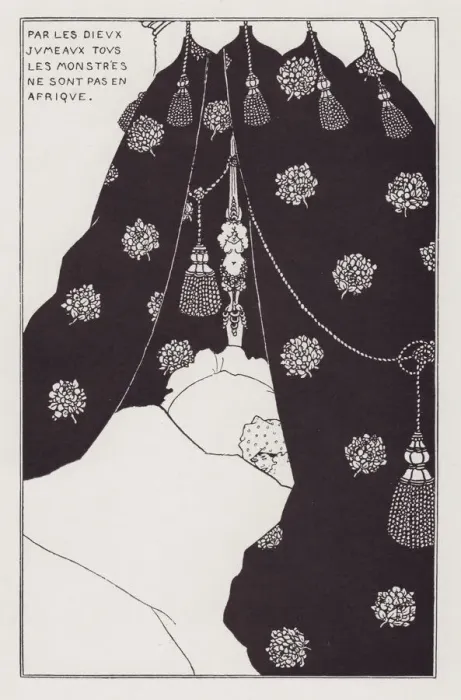 Framed Print : Portrait of Himself, 1894. Creator: Aubrey Beardsley Framed Print : Portrait of Himself, 1894. Creator: Aubrey Beardsley