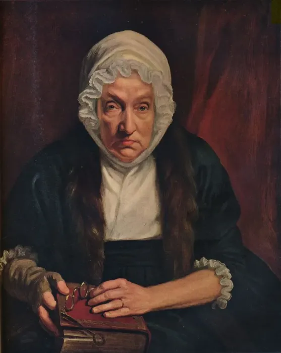 Framed Print : Portrait of the Hon. Mrs. Bushell, c17th century, (1914). Artist: Henry Raeburn Framed Print : Portrait of the Hon. Mrs. Bushell, c17th century, (1914). Artist: Henry Raeburn