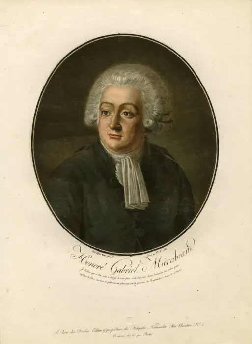 Framed Print : Portrait of Honore Gabriel Riqueti, comte de Mirabeau (1749-1791), 1792 Framed Print : Portrait of Honore Gabriel Riqueti, comte de Mirabeau (1749-1791), 1792