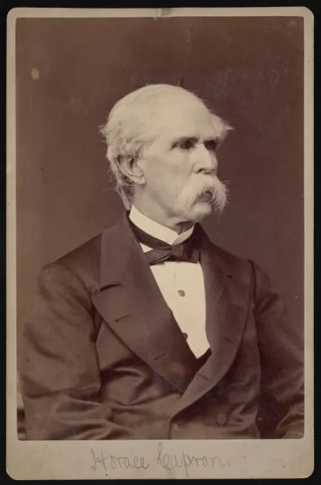 Framed Print : Portrait of Horace Capron (1804-1885), Before 1885. Creator: Samuel Montague Fassett Framed Print : Portrait of Horace Capron (1804-1885), Before 1885. Creator: Samuel Montague Fassett