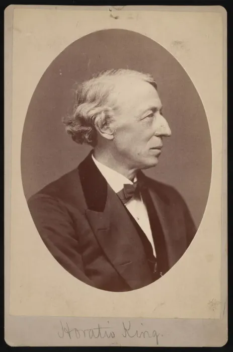 Framed Print : Portrait of Horatio King (1811-1897), Between 1876 and 1880 Framed Print : Portrait of Horatio King (1811-1897), Between 1876 and 1880