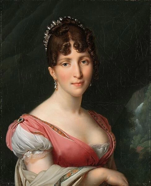 Portrait of Hortense de Beauharnais, Queen of Holland, c.1805-c.1809. Creator: Girodet de Roucy-Trioson