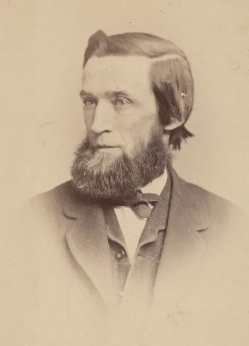 Framed Print : Portrait of Hubert Anson Newton (1830-1896), 1870-1877. Creator: Sarony & Co Framed Print : Portrait of Hubert Anson Newton (1830-1896), 1870-1877. Creator: Sarony & Co