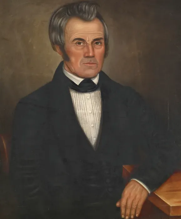 Framed Print : Portrait of Hugh Montgomery, about 1830s. Creator: Unknown Framed Print : Portrait of Hugh Montgomery, about 1830s. Creator: Unknown