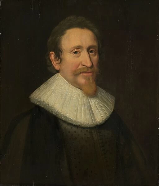 Portrait of Hugo de Groot (1583-1645), 1631. Creator: Workshop of Michiel Jansz van Mierevelt