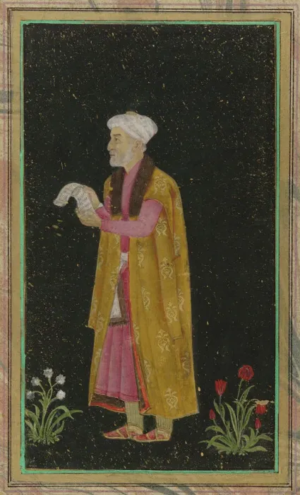 Framed Print : A portrait of I timad ad-Dawlah, 18th century. Creator: Unknown Framed Print : A portrait of I timad ad-Dawlah, 18th century. Creator: Unknown