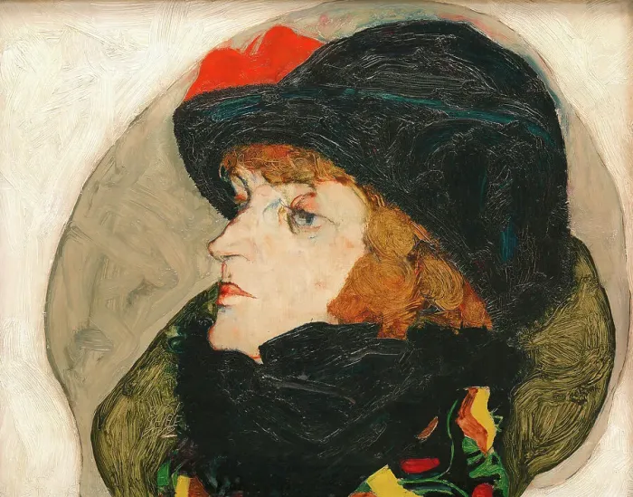 Framed Print : Portrait of Ida Roessler, 1912. Creator: Schiele, Egon (1890-1918) Framed Print : Portrait of Ida Roessler, 1912. Creator: Schiele, Egon (1890-1918)