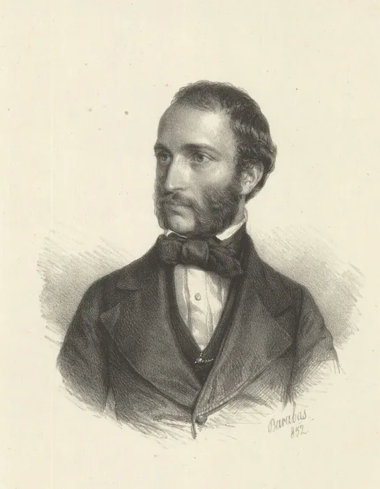 Framed Print : Portrait of Imre Szekely (1823-1887), 1852 Framed Print : Portrait of Imre Szekely (1823-1887), 1852