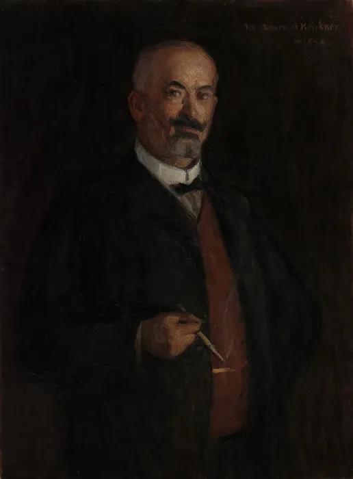 Framed Print : Portrait of the Industrialist August Keirkner, 1905-1918. Creator: Vilho Sjöström Framed Print : Portrait of the Industrialist August Keirkner, 1905-1918. Creator: Vilho Sjöström