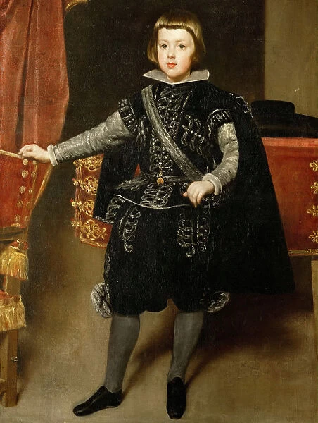 Portrait of Infant Balthasar Charles (1629-1646)