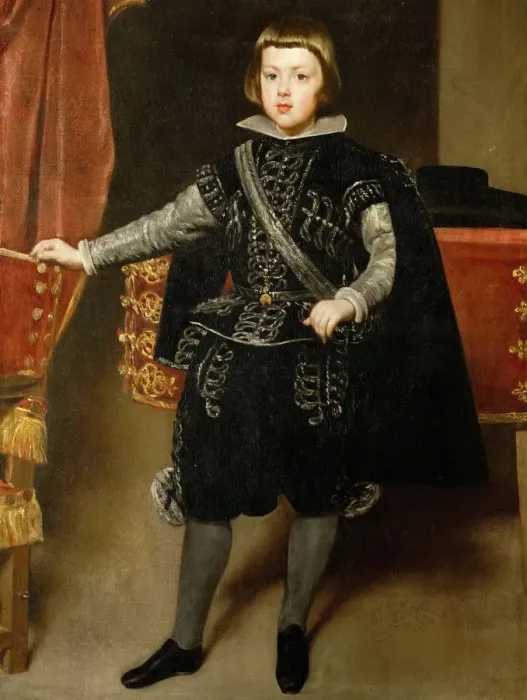 Framed Print : Portrait of Infant Balthasar Charles (1629-1646) Framed Print : Portrait of Infant Balthasar Charles (1629-1646)