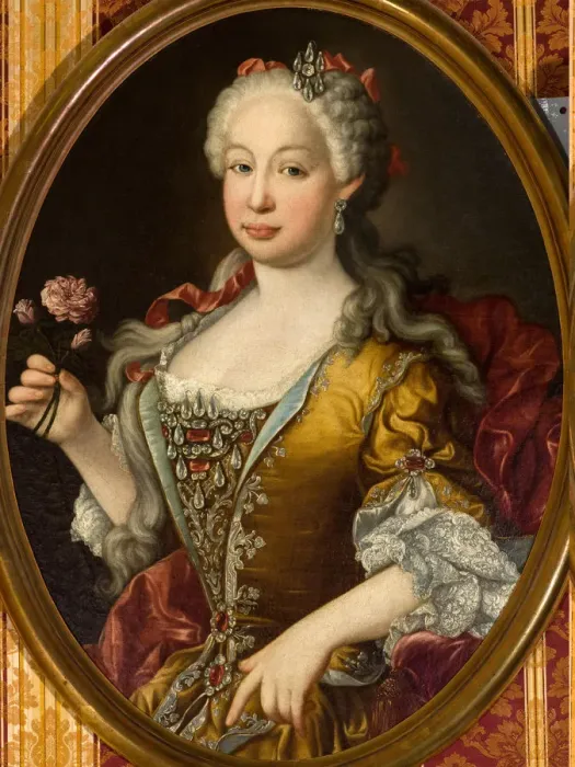 Framed Print : Portrait of Infanta Barbara of Portugal (1711-1758) Framed Print : Portrait of Infanta Barbara of Portugal (1711-1758)