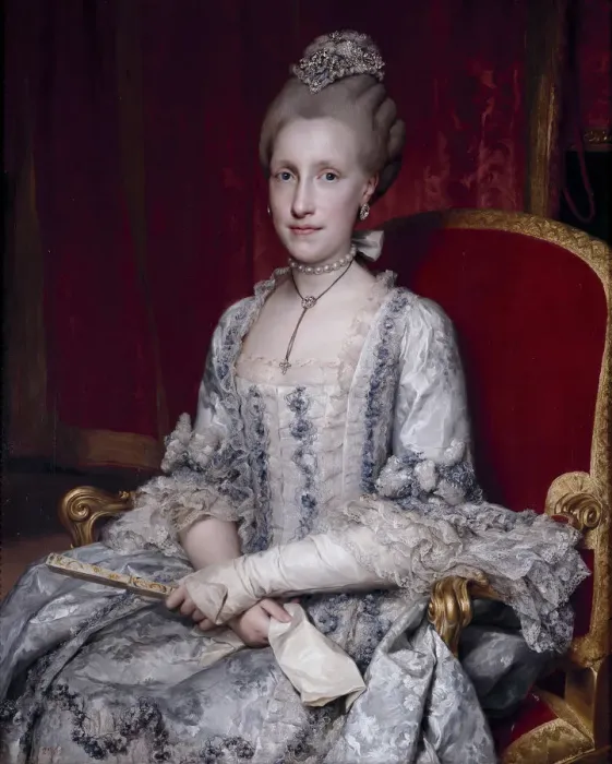 Framed Print : Portrait of Infanta Maria Luisa of Spain (1745-1792), Holy Roman Empress, 1770. Artist: Mengs, Anton Raphael (1728-1779) Framed Print : Portrait of Infanta Maria Luisa of Spain (1745-1792), Holy Roman Empress, 1770. Artist: Mengs, Anton Raphael (1728-1779)