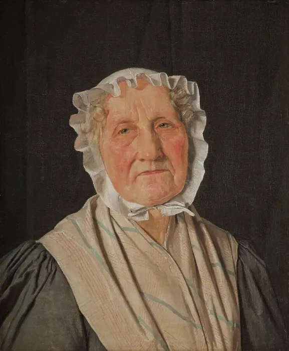 Framed Print : Portrait of Inger Margrethe Hoyen, née Schroder, the Mother of the Art Historian N.L. Hoyen, 1832. Creator: Christen Købke Framed Print : Portrait of Inger Margrethe Hoyen, née Schroder, the Mother of the Art Historian N.L. Hoyen, 1832. Creator: Christen Købke