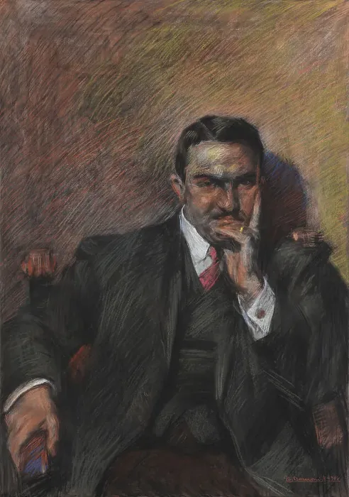 Framed Print : Portrait of Innocenzo Massimino, 1908. Creator: Boccioni; Umberto (1882-1916) Framed Print : Portrait of Innocenzo Massimino, 1908. Creator: Boccioni; Umberto (1882-1916)