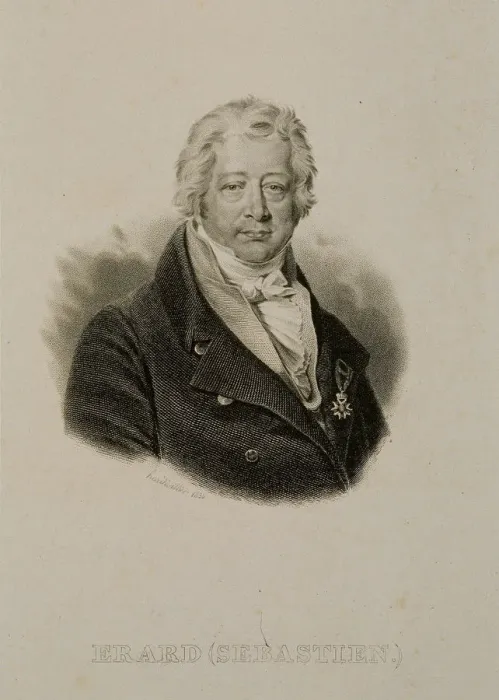 Framed Print : Portrait of the instrument maker Sebastien Erard (1752-1831), 1835 Framed Print : Portrait of the instrument maker Sebastien Erard (1752-1831), 1835