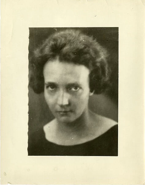 Portrait of Irène Joliot-Curie (1897-1956) Artist: Anonymous