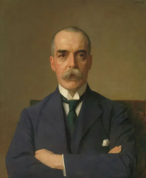 Framed Print : Portrait of Isaac de Bruijn (1872-1953), 1922. Creator: Jan Veth Framed Print : Portrait of Isaac de Bruijn (1872-1953), 1922. Creator: Jan Veth
