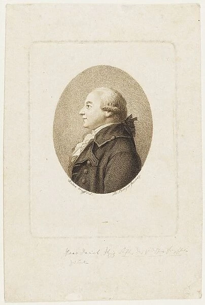 Portrait of Isaac Daniel Itzig (1723-1799), ca 1784