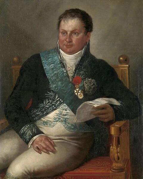 Portrait of Isaac Jan Alexander Gogel, c.1811-c.1813. Creator: Mathieu Van Brée